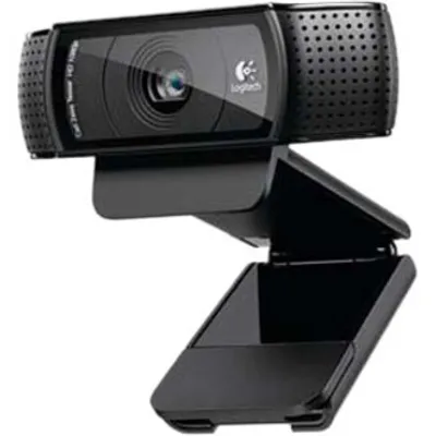 Produktbild von Logitech HD Pro Webcam C920, 1920 x 1080 Pixel, Full HD, H.264, USB 2.0, Schwarz, Clip