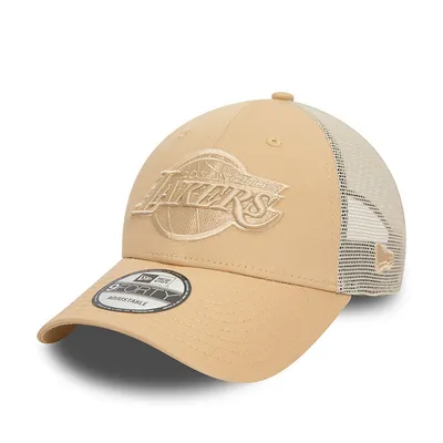 Produktbild von New Era 9FORTY Trucker Cap LA Lakers NBA beige