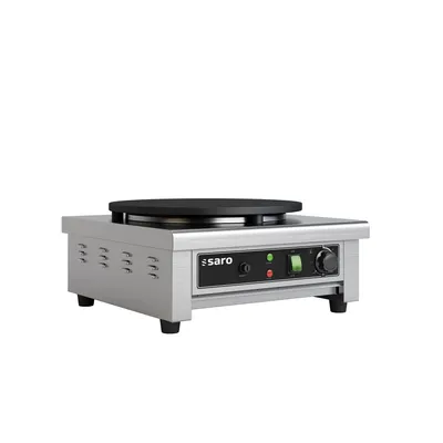 Produktbild von Saro MERLE, 1 Crepe(s), Schwarz, Edelstahl, Edelstahl, Leiter, Drehregler, 300 °C, 3000 W