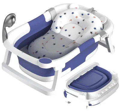 Imagen del producto de Omgoods: Bañera plegable para bebés y niños pequeños
