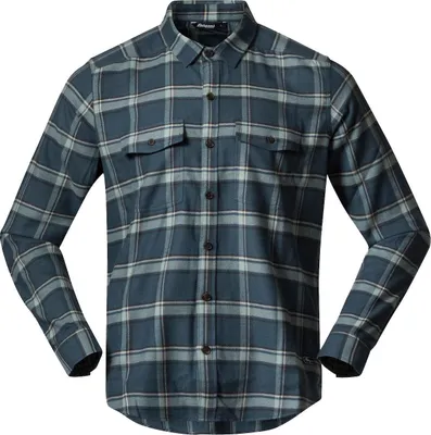 Produktbild von Tovdal Shirt orion blue/misty forest check (21509) XL