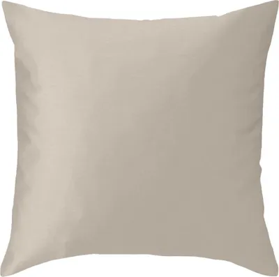 Produktbild von Curt Bauer Uni Mako-Satin Kissenbezug Kissenbezug einzeln 40x40 cm leinen