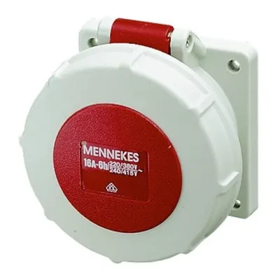Produktbild von Mennekes CEE-ANBAUSTECKDOSE 400V-5X16A (1131 GERADE IP67)