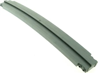 Produktbild von 1x Lego Monorail Schiene Rampe alt-hell grau Oberteil gewölbt 2678 6990 2678