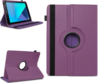 Produktbild von Schutzhülle kompatibel für Samsung Galaxy Tab 4 / 3 10.1 Tablet Hülle Case CoverFarben:Lila