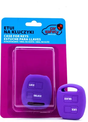 Image de Housse silicone Couvre-clés LILA pour Toyota
