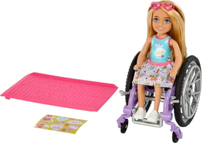Produktbild von Barbie Chelsea im Rollstuhl (blond)