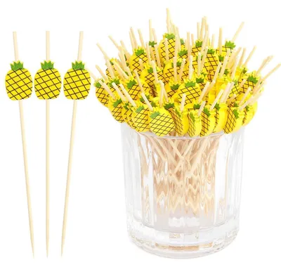 Produktbild von Cocktailspieße Bambus 12cm 100 Stück für Fingerfood & Vorspeisen