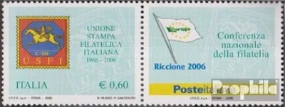 Produktbild von Briefmarken Italien 2006 Mi 3131Zf mit Zierfeld (kompl.Ausg.) postfrisch 40Jahre USFI