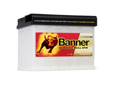 Obrázek produktu pro Autobaterie Banner Running Bull EFB 560 11, 60Ah, 12V ( 56011 )