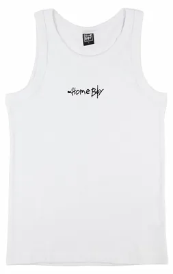 Immagine prodotto di Canotta unisex Homeboy, colore bianco, taglia XXL