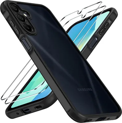 Produktbild von Hüllle + 2X Schutzglas für Samsung Galaxy A16 4G/5G Panzerfolie Display Case Full 9H