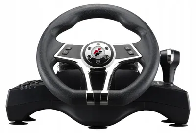 Obrázok produktu pre Volant s pedálmi FlashFire Hurricane, USB, PC/PS3/PS4/Switch, 270°