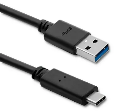 Obrázok produktu pre Kábel Qoltec USB 3.1 typu C | USB 3.0 A konektor | 1,8 m | Čierna