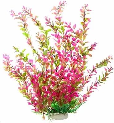 Obrázok produktu pre Zelená umelá rastlina, 45 cm, na dekoráciu akvária