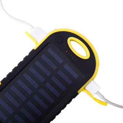 Produktbild von INF Powerbank 5000 mAh - wasserdichter Reserve-Akku - gelb
