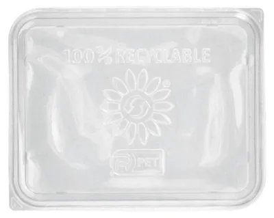 Zdjęcie produktu dla STARPAK 88528 50 STARPAK Deckel für Menüschalen 23,4 x 18,7 cm