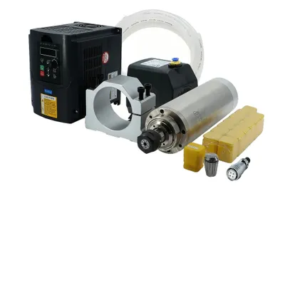 Obrázok produktu pre Súprava CNC frézy, 4-osový krokový motor, vodou chladené vreteno, 2,2 kW 220V voda