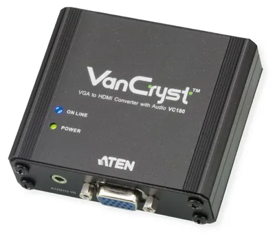 Produktbild von ATEN Videokonverter VGA HDMI 1,8 m 15-polig