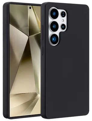 Imagen del producto de Funda de silicona lí­quida con MagSafe para Samsung Galaxy S25 Ultra - Negro