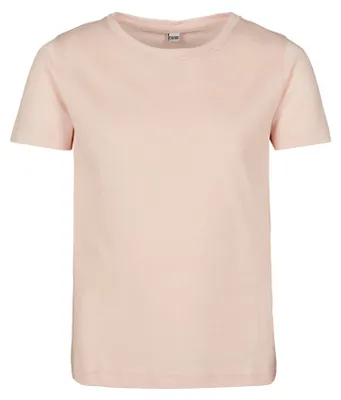 Image de Build Your Brand - T-shirt à manches courtes pour filles LT2462 (140) (rose)