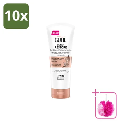 Zdjęcie produktu dla 10 x Odżywka Guhl Bond+ Restore - 200 ml - Opakowanie zbiorcze - 10 sztuk