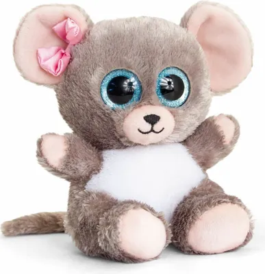 Obrázok produktu pre Keel Toys Mini plyšová hračka 15 cm vysoká - ideálna na maznanie a zbieranie Myška