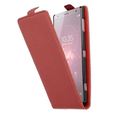 Zdjęcie produktu dla Cadorabo DE-116832, Sony, Sony Xperia XZ2, Czerwony
