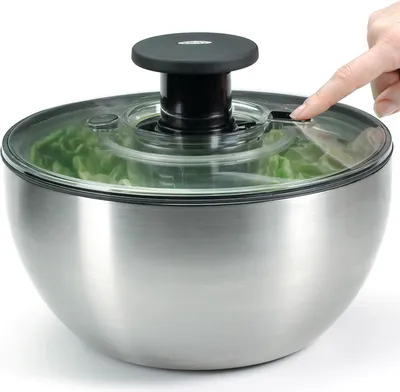 Immagine prodotto di OXO centrifuga per insalata in acciaio