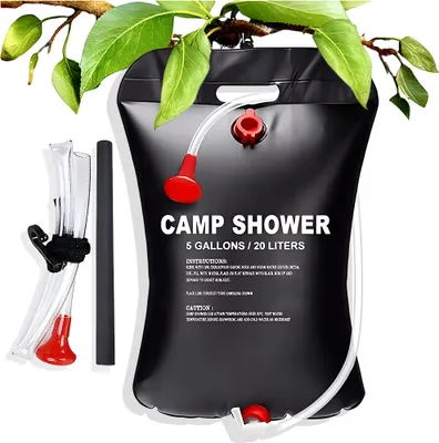 Produktbild von Solar Camping Gartendusche mit 20 L Tank