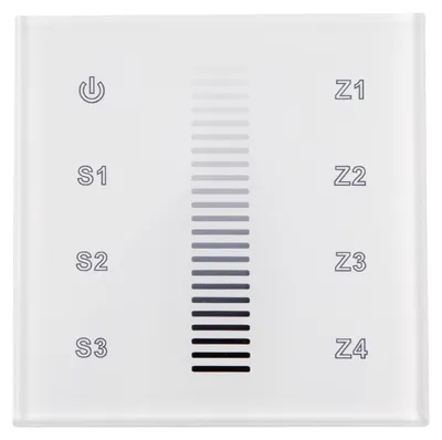 Produktbild von LED CONNEX SR-2830A RF Wandsteuerung für 1009er einfarbig 4 Zone