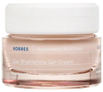 Zdjęcie produktu dla KORRES Apothecary Wild Rose Day Cream - Rozświetlający krem na dzień do skóry normalnej i mieszanej, 40ml