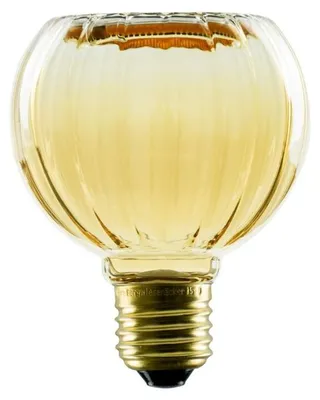Productafbeelding van SEGULA LED zwevende globe, 80 graden, goud, E27 fitting, 240 lumen, 2200K