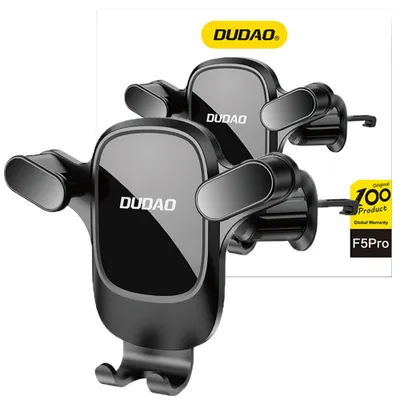 Produktbild von Dudao F5Pro Autotelefonhalter Für Lüftungsgitter - Schwarz