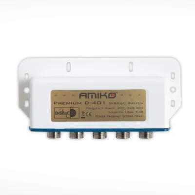 Obrázok produktu pre Amiko DiSEqC prepínač 41 Premium outdoor