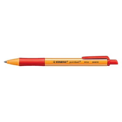 Image de 10x Stabilo® 6030/40 Stylo à bille pointball 0,5 mm rouge