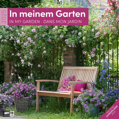 Produktbild von In meinem Garten Kalender 2025 - 30x30