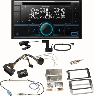 Produktbild von Kenwood DPX-7300DAB Bluetooth DAB Einbauset für Ford Focus Mondeo S-Max Galaxy
