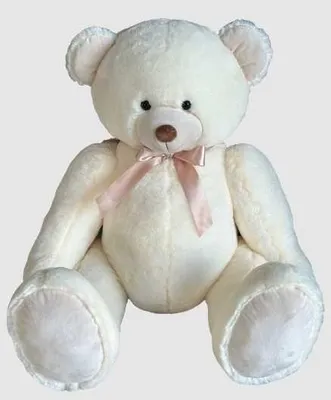 Produktbild von Cremefarbener Teddybär, 80 cm – Dubi