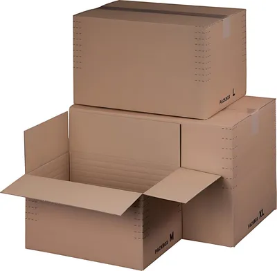 Produktbild von Fixkarton braun, Innenmaß: 330x220x-190 mm, m. Automaikboden,
