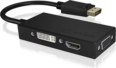 Produktbild von IB-AC1031 DisplayPort-> HDMI (schwarz, 8,7 cm)
