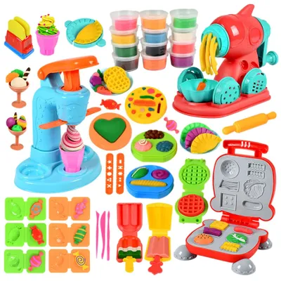 Immagine prodotto di Set di 51 pezzi per modellare la plastilina, ideale per bambini, con strumenti creativi inclusi
