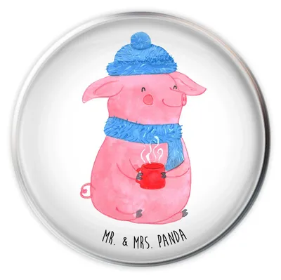 Produktbild von Mr. & Mrs. Panda Waschbecken Stopfen Schwein Glühwein - Weiß - Geschenk, Stöpsel, Glühschwein, abfluss, Punsch, Ablaufstopfen, waschbeckenstöpsel, Ablaufgarnitur