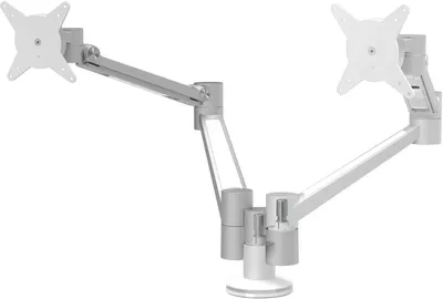 Zdjęcie produktu dla Dataflex 58.602, 7 kg, 75 x 75 mm, 100 x 100 mm, Opcja regulacji wysokości, Srebrny, Biały