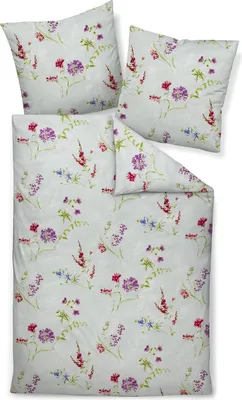 Produktbild von Janine Design Bettwäsche-Garnitur Mako-Satin 98118 moments Farbe multicolor Größe 135x200+80x80