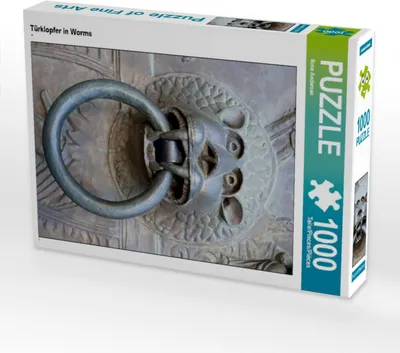 Produktbild von Calvendo Türklopfer in Worms 1000 Teile Puzzle hoch 480x640mm, Andersen Ilona; 7280319