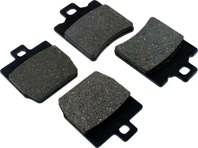 Produktbild von Bremsbeläge Set Vorne + Hinten RMS, kompatibel für Yamaha Aerox, MBK Nitro Satz