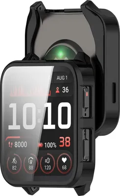 Produktbild von Schutzhülle für Garmin Venu X1, Bizon Case Watch Felipe, Schwarz