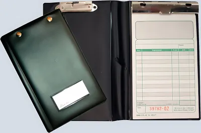 Produktbild von RNK Kassenblockhülle schwarz für RNK2952