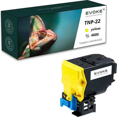 Immagine prodotto di Toner per Konica Minolta A0X5252 / TNP22Y-TNP22XY A0X5252 / TNP22Y Giallo (giallo) | Sostituzione per C35 C35P